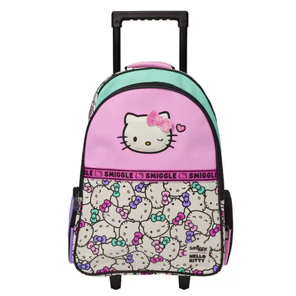 Kitty Trolley Backpack with Lunch Bag , 20 inch