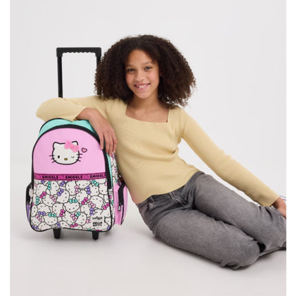 Kitty Trolley Backpack with Lunch Bag , 20 inch