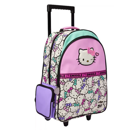 Kitty Trolley Backpack with Lunch Bag , 20 inch