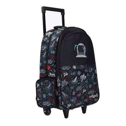 Space Man Trolley Backpack with Lunch Bag , 20 inch