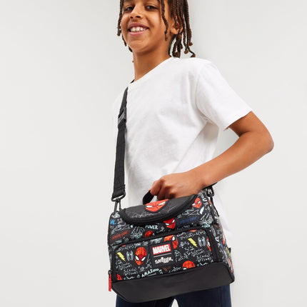 Spider-Man Backpack with Lunch Bag , 17 inch