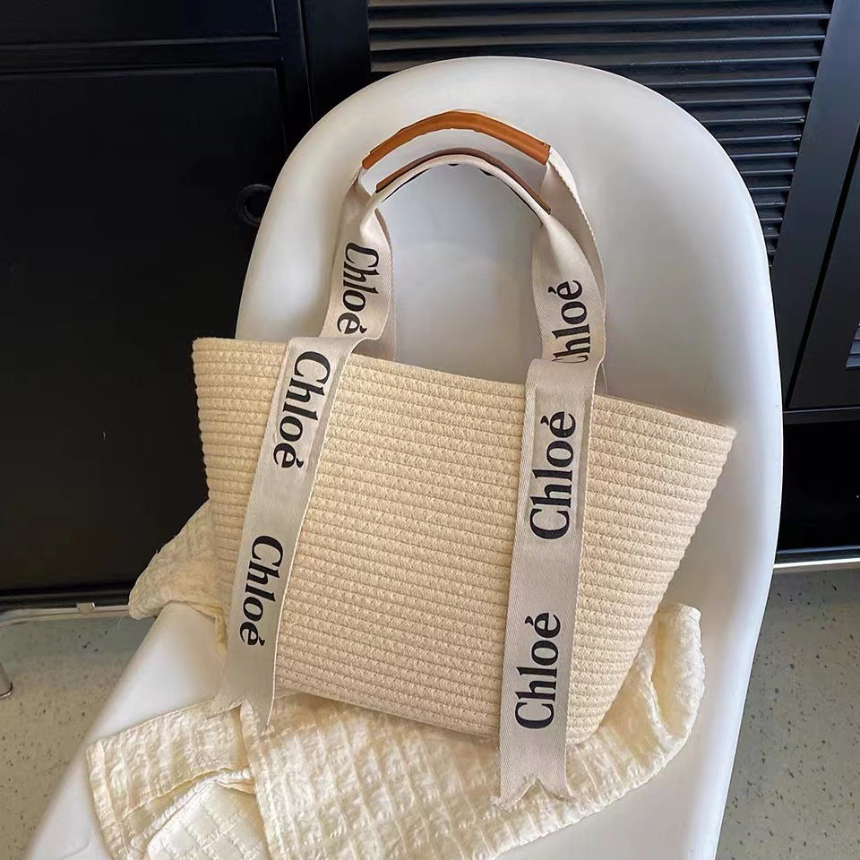 Wicker Whim Summer Bag