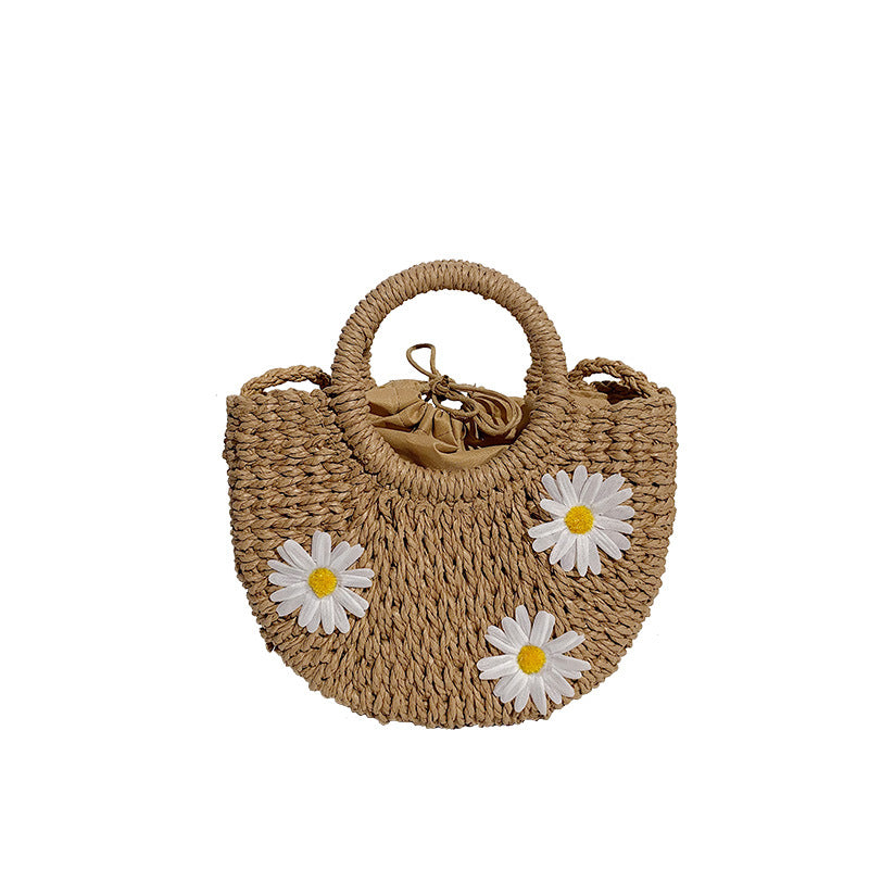 Raffia Charm Summer Bag