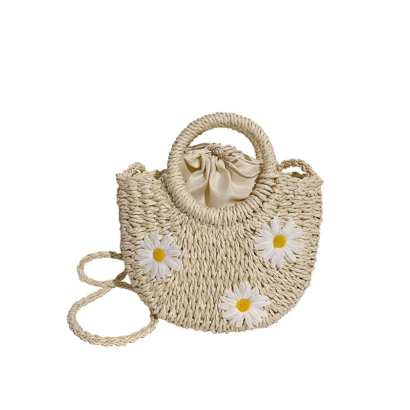 Raffia Charm Summer Bag