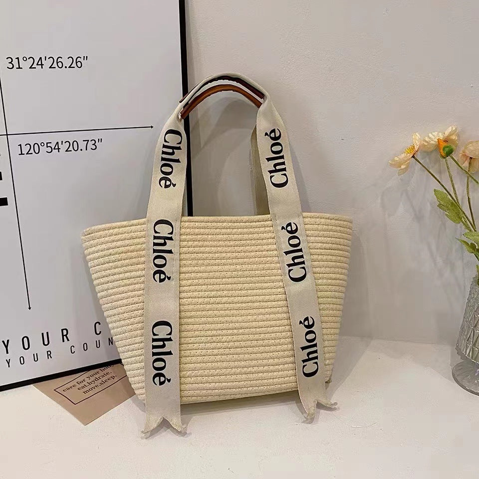 Wicker Whim Summer Bag