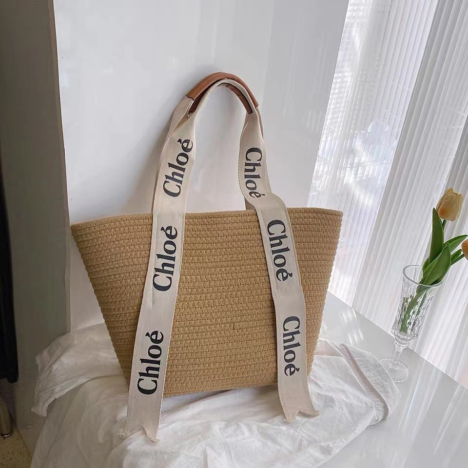 Wicker Whim Summer Bag