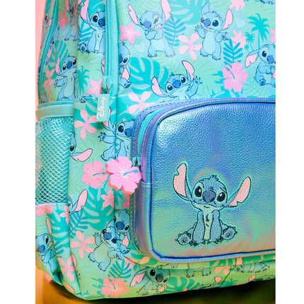Stitch Backpack with Lunch Bag , 17 inch