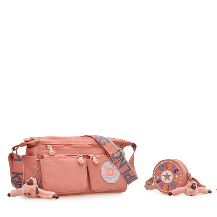 Casual Cross Bag Kipling + Kip Mini Round Special Colors