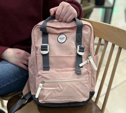 Himawari  Backpack Multi Use Pink * Gray 03#