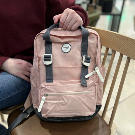 Himawari  Backpack Multi Use Pink & Cream 05#