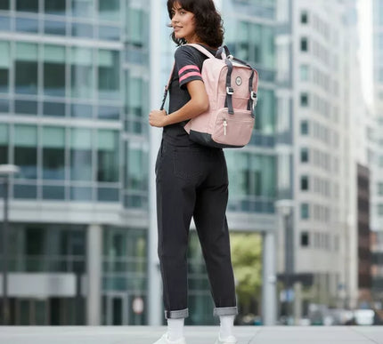 Himawari  Backpack Multi Use Pink * Gray 03#