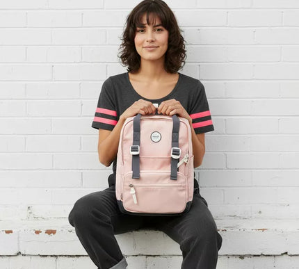 Himawari  Backpack Multi Use Pink * Gray 03#