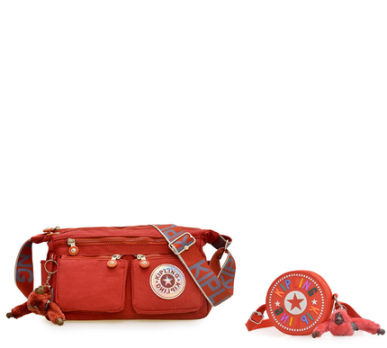 Casual Cross Bag Kipling + Kip Mini Round
