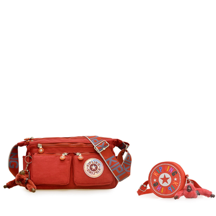Casual Cross Bag Kipling + Kip Mini Round Special Colors