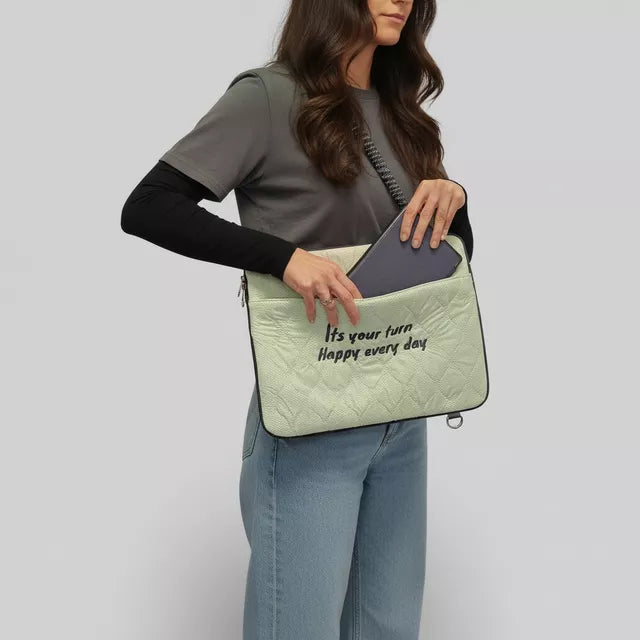 Himawari laptop bag/case for 13.14 Inch Mint Green