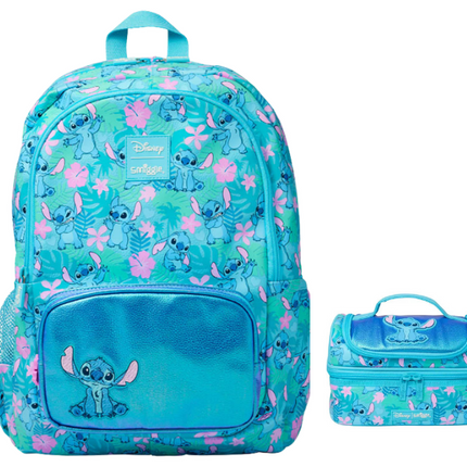 Stitch Backpack with Lunch Bag , 17 inch