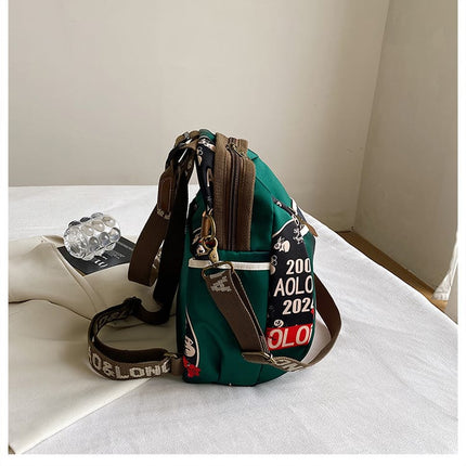 AOLONG Printed Backpack Bag 9# 30*20