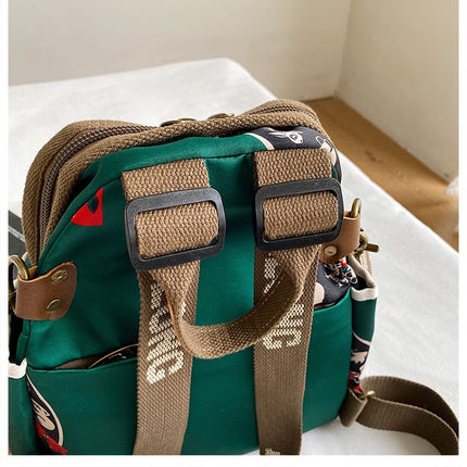 AOLONG Printed Backpack Bag 9# 30*20