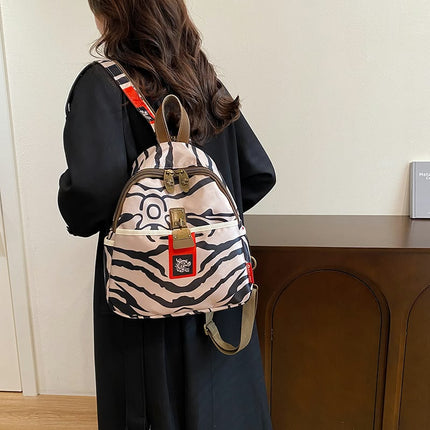AOLONG Printed Backpack Bag 8# 30*20